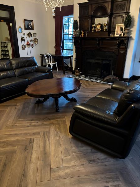 herringbone timber tiles Sydney